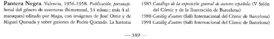 DICCIONARIO DE USO DE LA HISTORIETA ESPAñOLA (1973-1996)